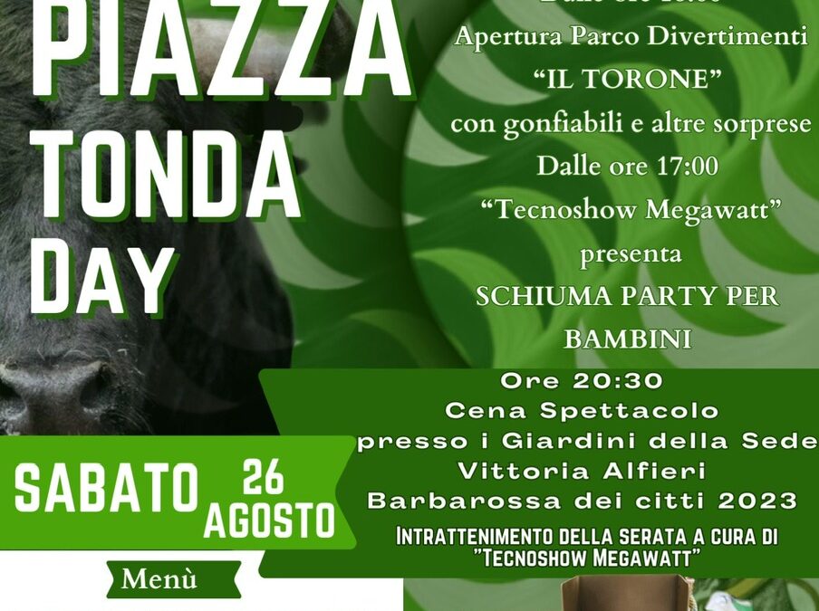 Cena della Vittoria de’ Citti Alfieri: il Prato festeggia sabato 26 agosto con il Piazza Tonda Day